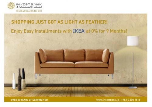 Another first, INVESTBANK launches at IKEA a 0% installment plan for all IKEA shoppers