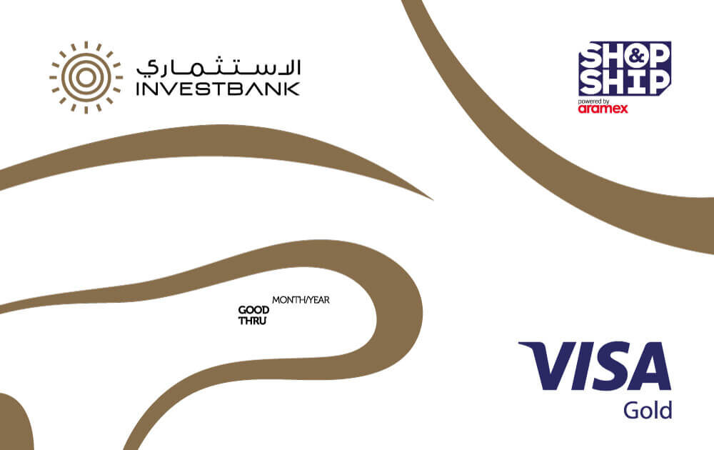 Investbank-Visa-Gold-Shop&Ship-Credit-Card